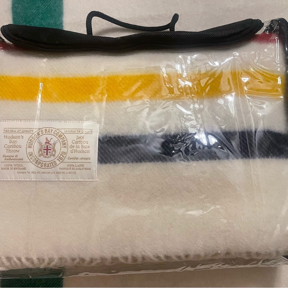 Newly Listed!! Last one left for quick shipping! HBC 'Caribou Throw'' Blanket